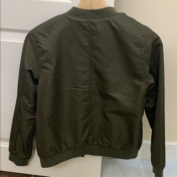 Dex Green Bomber Jacket - Picture 4 of 4